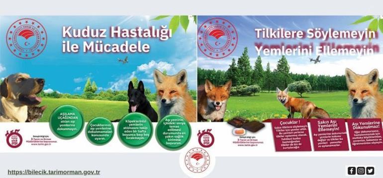 Bakanlık haritayı paylaştı Havadan aşı yapılacak