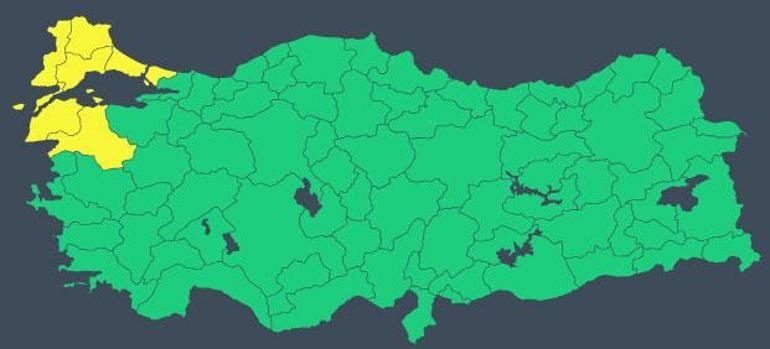 Meteoroloji ve Valilik’ten peş peşe uyarı İstanbul dahil 6 kent radara girdi