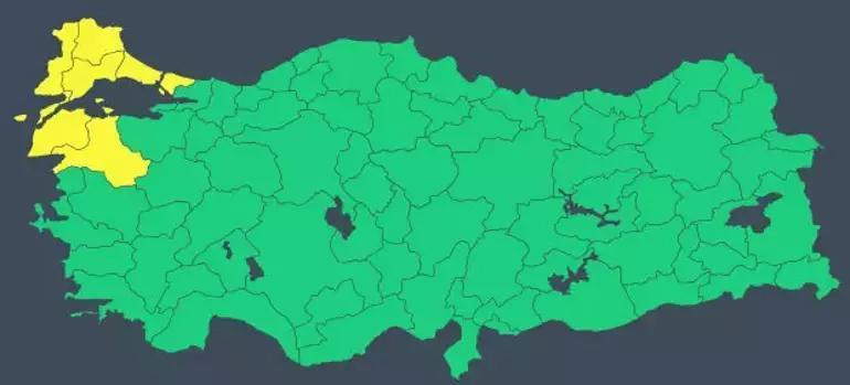 Meteoroloji yeni hava durumu raporu yayımladı ve uyardı İstanbul dahil birçok ile sağanak geliyor