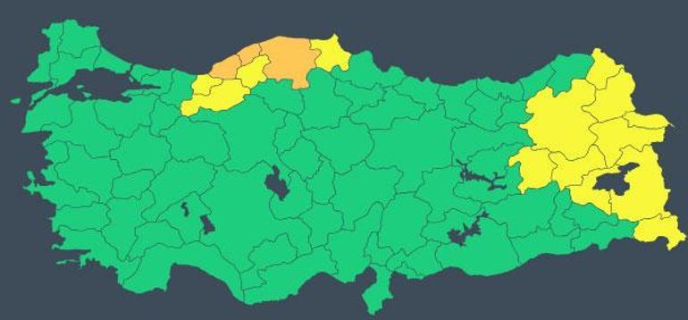 Son dakika… Meteoroloji’den peş peşe uyarı geldi 5 kent için yüksek risk