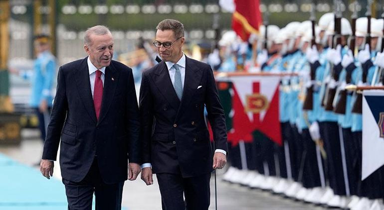 Finlandiya ile kritik görüşme Erdoğandan Gazze çağrısı