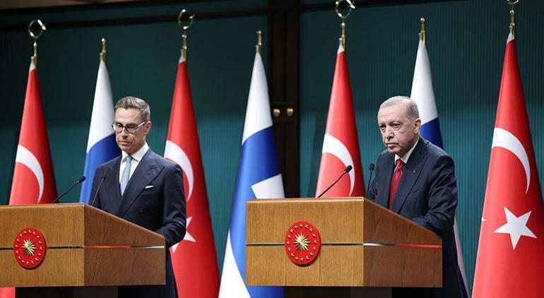 Finlandiya ile kritik görüşme Erdoğandan Gazze çağrısı