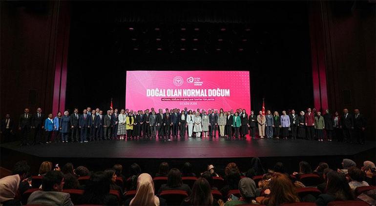 Emine Erdoğandan anne adaylarına normal doğum çağrısı