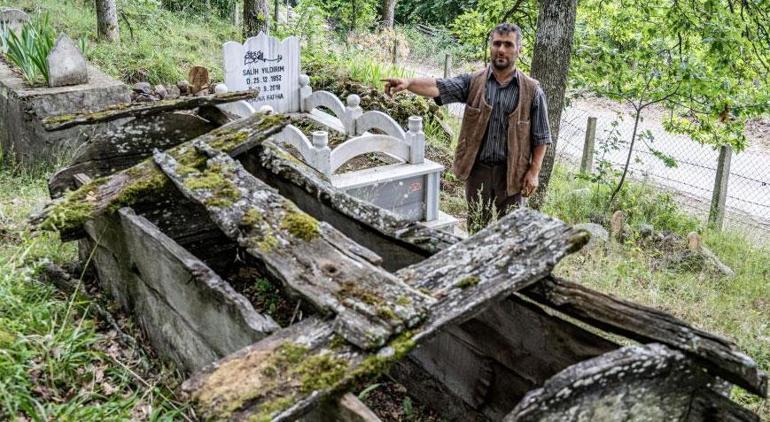 Köyde bulunan 5 mezar Hepsi tahtadan işte sebebi…