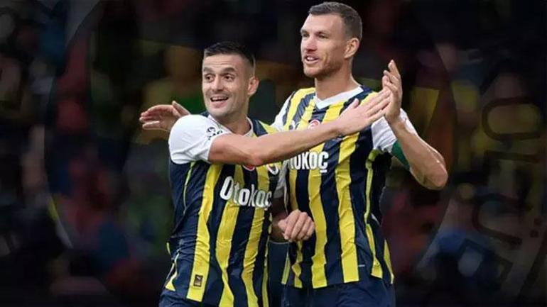 Fenerbahçeyi Dzeko ve Tadic sırtladı Yaşlı kurtlar sahnede