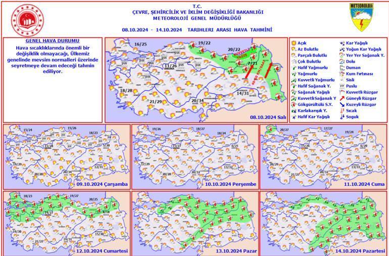 SON DAKİKA Meteoroloji illeri tek tek uyardı Sis ve pus için tedbir alınması istendi