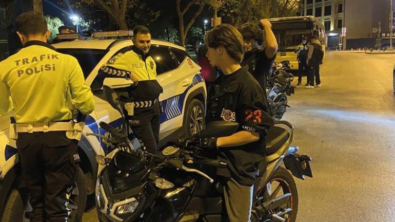 Emniyetten İstanbulda motosiklet sürücülerine yönelik denetim