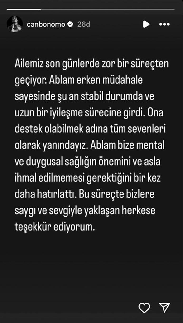 Can Bonomonun ablası Funda Bonomo intihar mı etti Ünlü sanatçı açıkladı