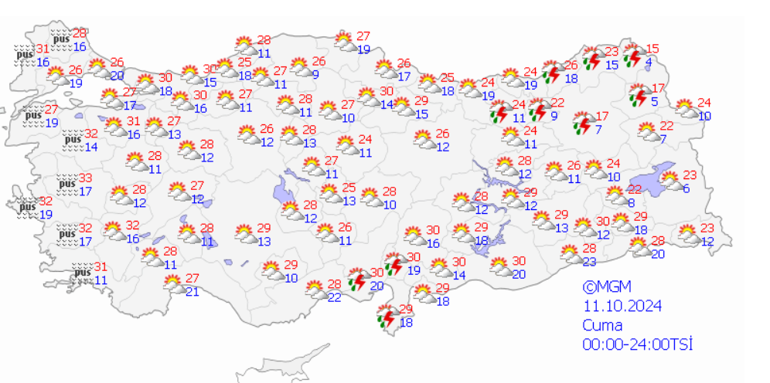 Meteorolojiden uyarı üstüne uyarı Yarın sabah Trakyadan giriş yapıyor: Sıcaklık 6 derece düşecek