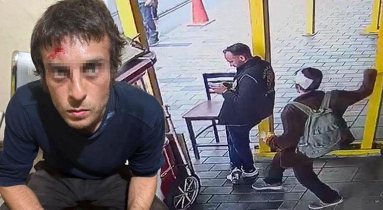 Konyada ihbara giden polis memuru sırtından bıçaklandı Saldırgan suç makinesi çıktı, polisin durumu ağır