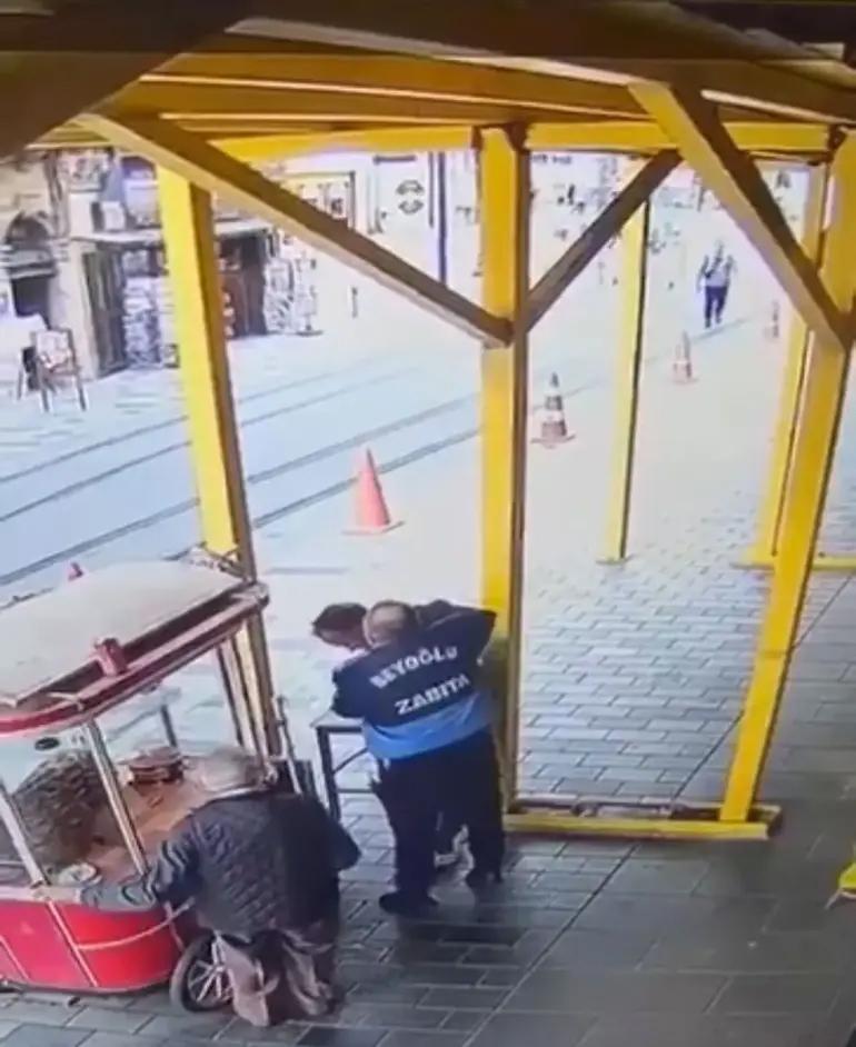 Beyoğlunda polise bıçakla saldırmıştı Kasten adam öldürmeye teşebbüs suçundan tutulandı