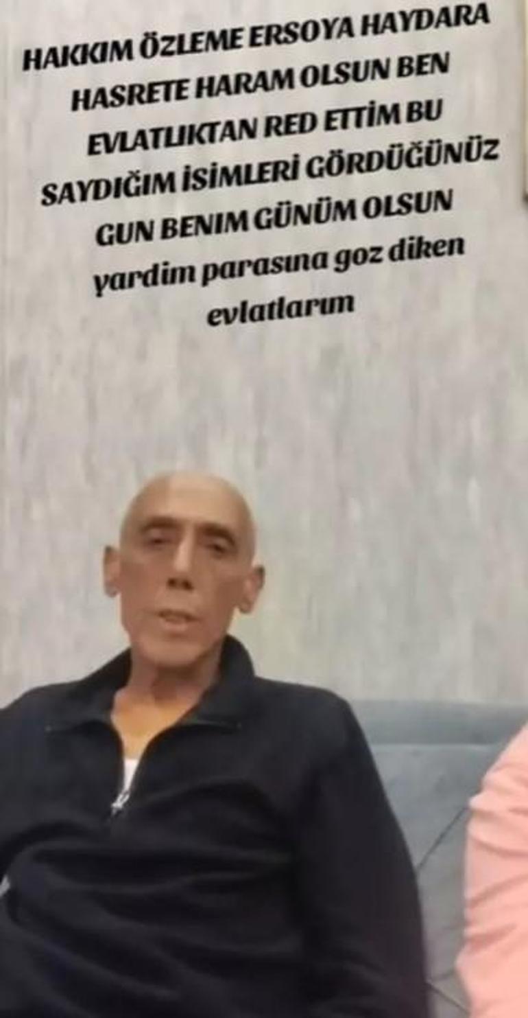 Ankaralı Turgut çocuklarını evlatlıktan reddetti Hakkım size haram olsun