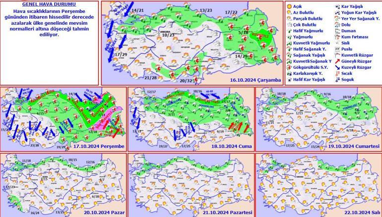 Son dakika… Meteoroloji saat verip uyardı 1 hafta sürecek: Kar, sağanak, sis