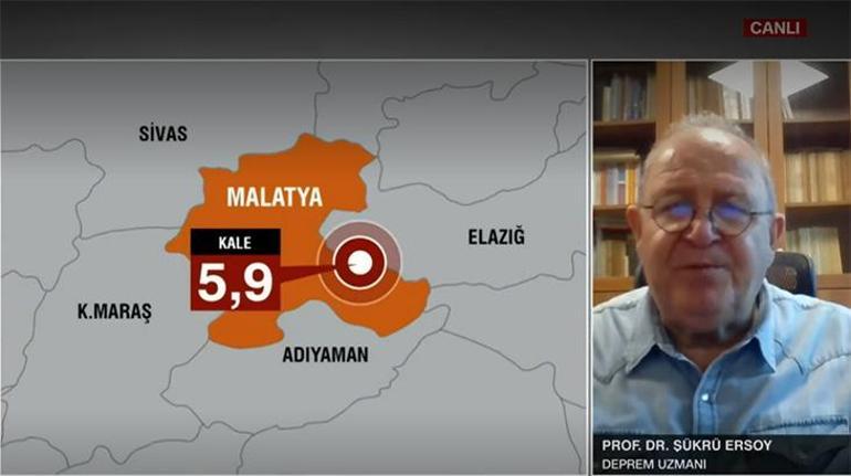 Malatya depreminin ardından gözler bu ilde Prof. Dr. Şükrü Ersoy: 7 üzerinde potansiyele sahip