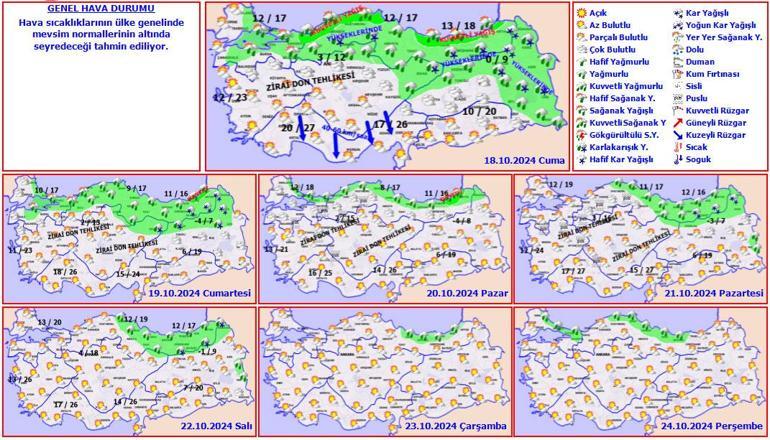 Son dakika... Meteoroloji bu illeri tek tek uyardı Kar geliyor