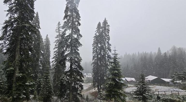 Yurdun birçok bölgesine ilk kar düştü Meteorolojiden yeni uyarı