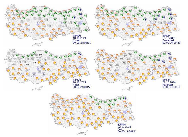 Son dakika... Meteoroloji bugün için de uyardı Kar, sağanak, fırtına alarmı