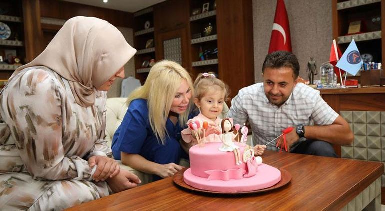 Rahim nakliyle dünyaya geldi Mucize bebek 2 yaşında