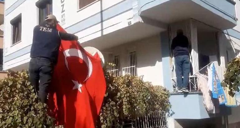 Türk bayrağına zarar veriliyor diye ihbar edildi Gerçek bambaşka çıktı