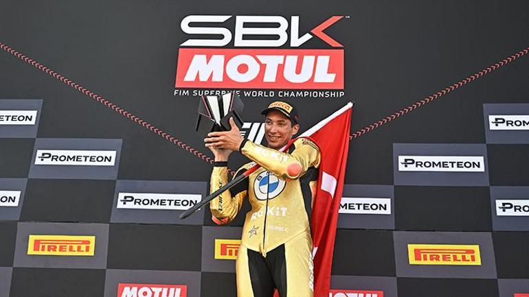 Toprak Razgatlıoğlu dünya şampiyonu Superbiketa tarih yazdı