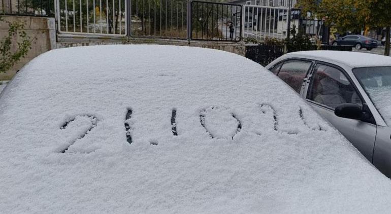 Hava soğudu, kar bastırdı Birçok kent beyaza büründü