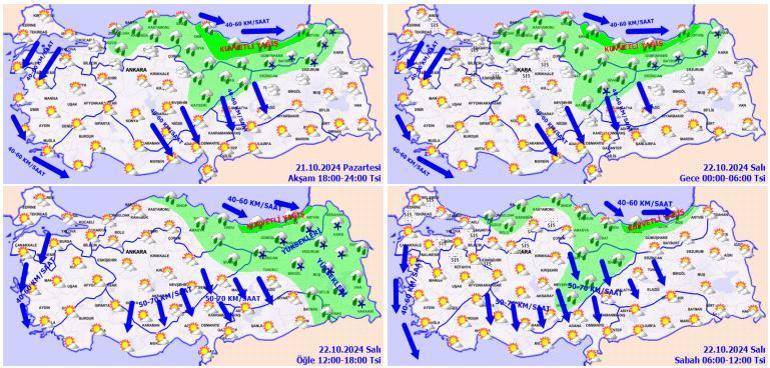 Meteoroloji yeni hava durumu haritası yayımladı Aman dikkat: Resmen donacağız