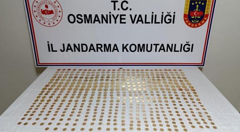 Değeri tam 6 milyon 500 bin TL 513 altın ele geçirildi