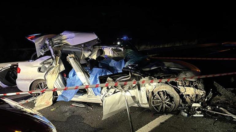 TEMde feci kaza; kağıt gibi ezildi Annenin feryadı yürekleri dağladı