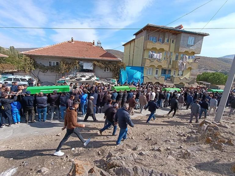 Köyden aynı günde 5 cenaze çıktı