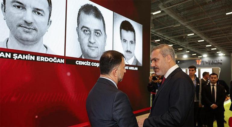 Dışişleri Bakanı Hakan Fidan SAHA EXPOyu gezdi