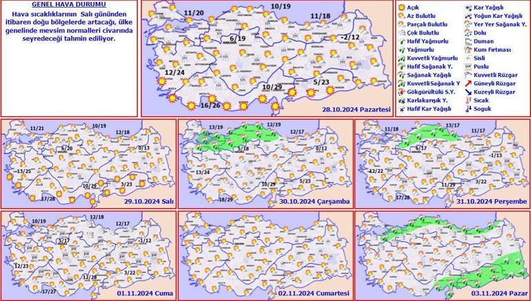 Son dakika... Meteoroloji tek tek uyardı Kar, sis, fırtına alarmı