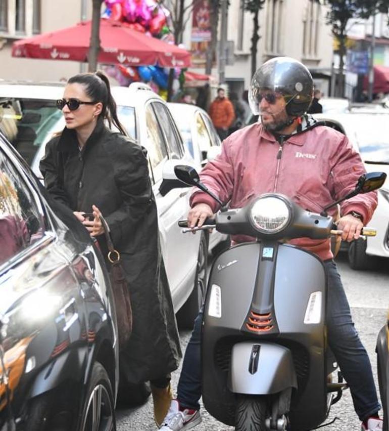 Meriç Aral ile Serkan Keskinden bir doğru bir yanlış Kask takmadan doktora koştu