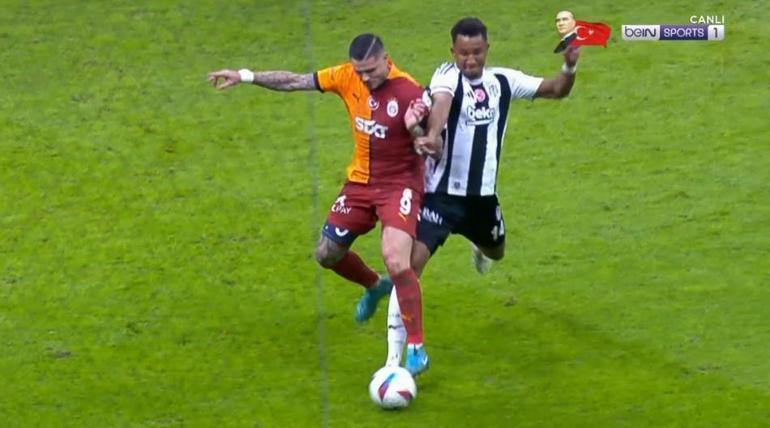 Galatasaray - Beşiktaş derbisine damga vuran pozisyonlara hakem yorumu: Yüzde 100 kırmızı kart