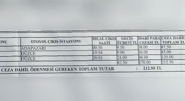 Zarfı görünce şaşkına döndü Gitmedi, geçmedi, cezası geldi