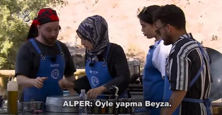 Masterchef Beyzanın yüzünün yandığı iddia edilmişti O görüntüler ortaya çıktı