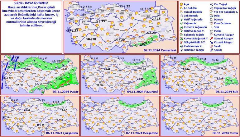 Meteoroloji’den kar ve karla karışık yağmur uyarısı Marmara dahil