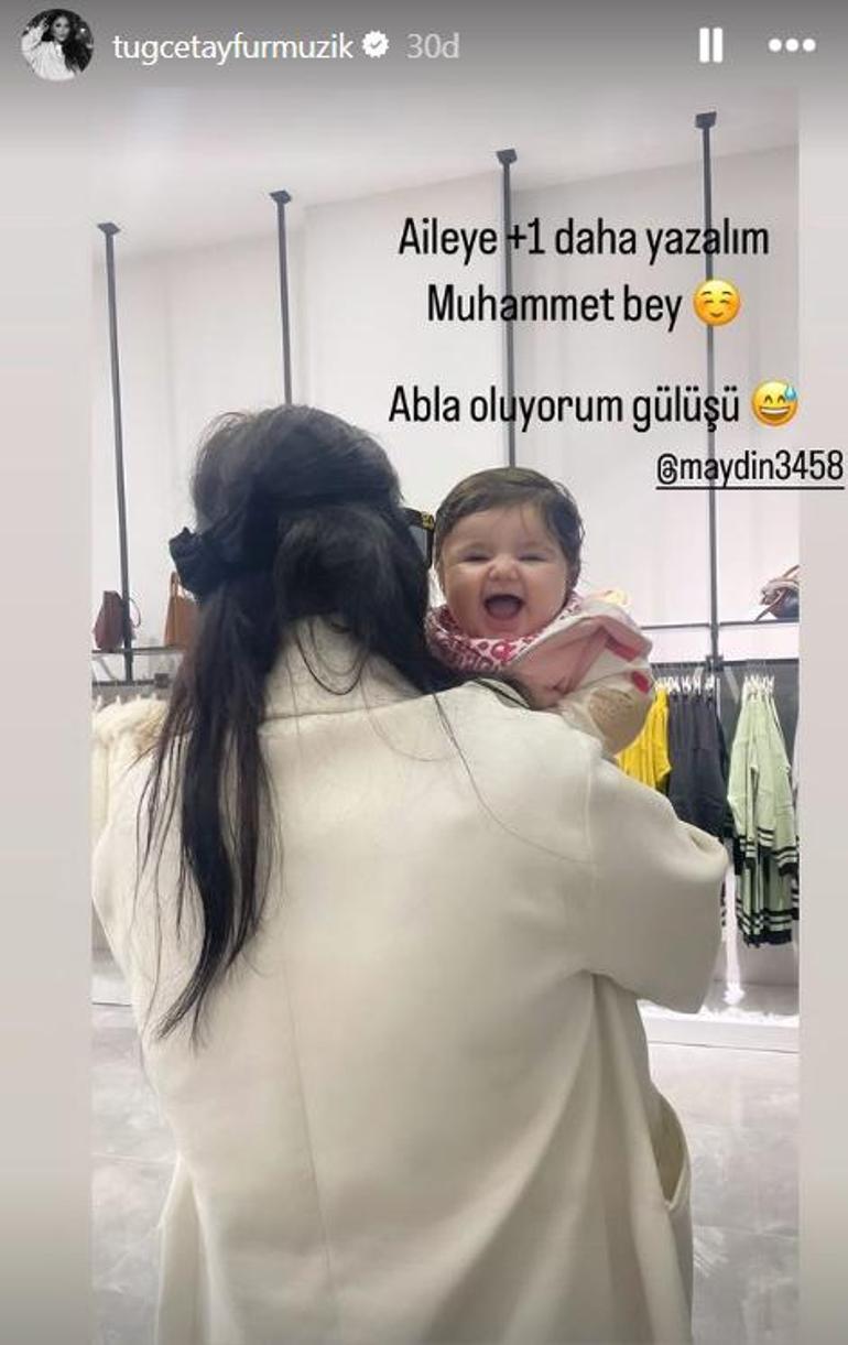 Aileye +1 yazalım dedi ve duyurdu Tuğçe Tayfur güzel haberi ilk defa paylaştı