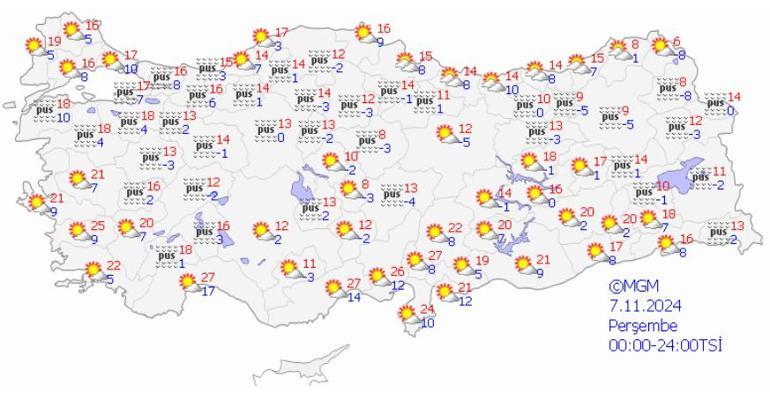 Kar, yağmur, fırtına... Meteorolojiden hava durumu uyarısı 7 ile dikkat