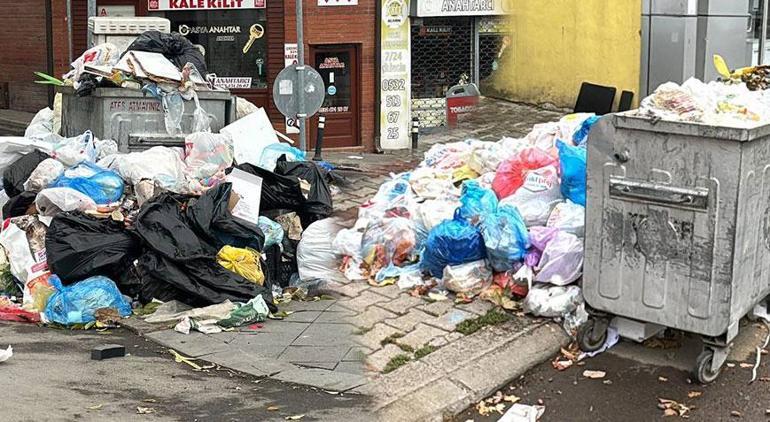 Kartalda çöp dağları Vatandaş isyan etti