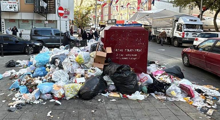 Kartalda çöp dağları Vatandaş isyan etti