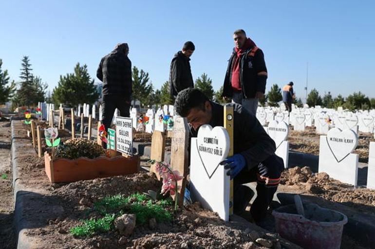 Mezar taşına Cennetin günahsız gülü yazıldı