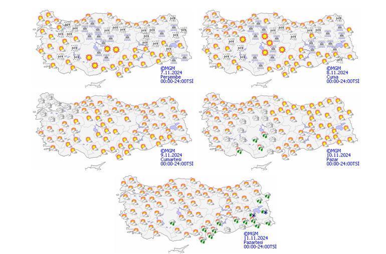 SON DAKİKA Meteorolojiden yeni hava durumu raporu Sıcak havalar geri mi geliyor