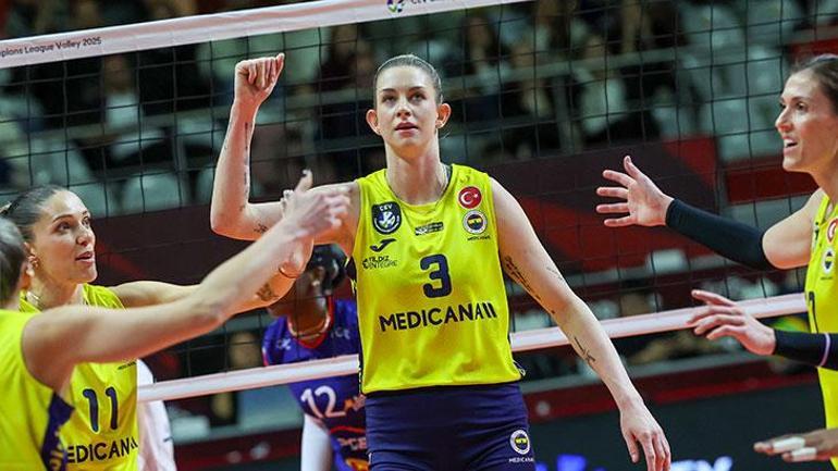 Şampiyonlar Liginde Melissa Vargas oynamadı, Fenerbahçe rahat kazandı