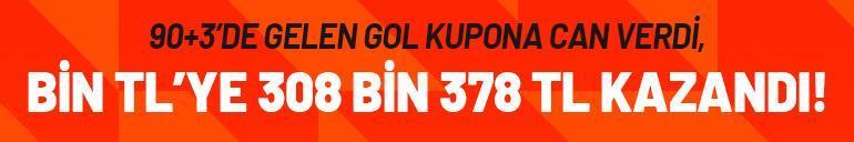 90+3’de gelen gol kupona can verdi, bin TL’ye 308 bin 378 TL kazandı