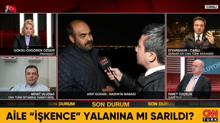 Narin Güranın Babası Arif Güran CNN Türke konuştu Şüphelendiği ismi açıkladı