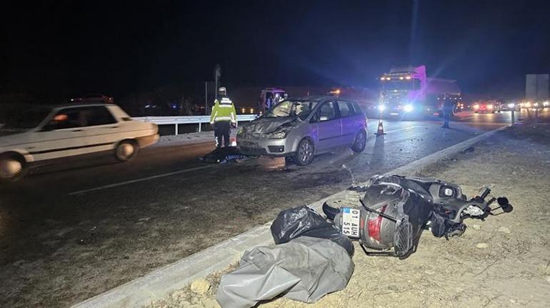 Adanada zincirleme kaza 1 kişi öldü, 3 kişi de yaralı