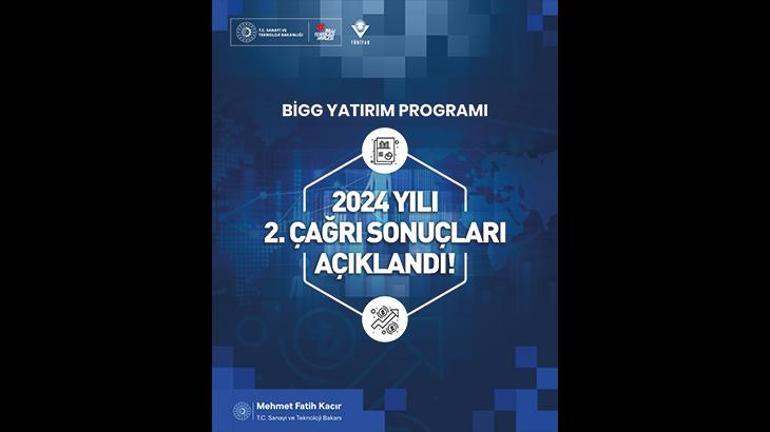 Sanayi ve Teknoloji Bakanı Kacır: 134 girişimcimiz başarılarını tescilledi