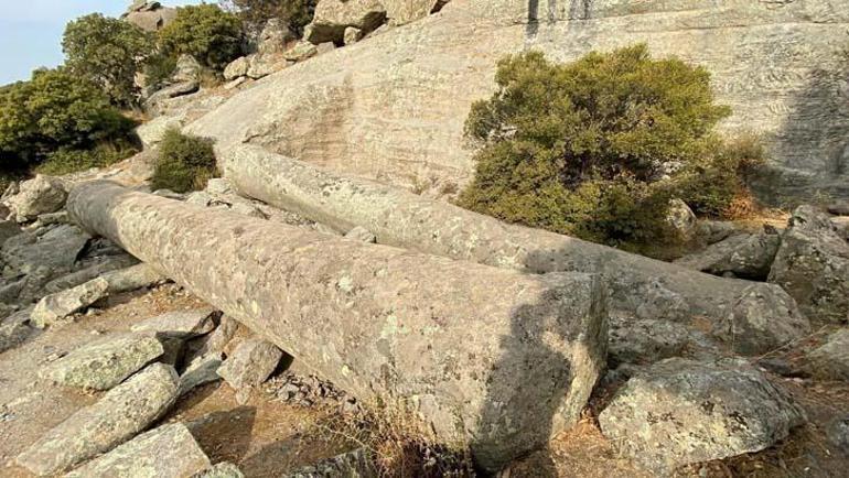 1600 yıl önce bıraktıkları gibi duruyor Çanakkalede şaşkına çeviren görüntü