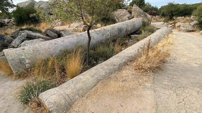 1600 yıl önce bıraktıkları gibi duruyor Çanakkalede şaşkına çeviren görüntü