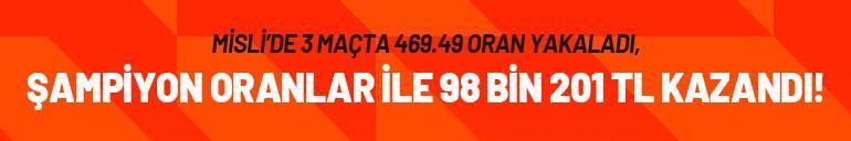 Misli’de 3 maçta 469.49 oran yakaladı, Şampiyon Oranlar ile 98 bin 201 TL kazandı